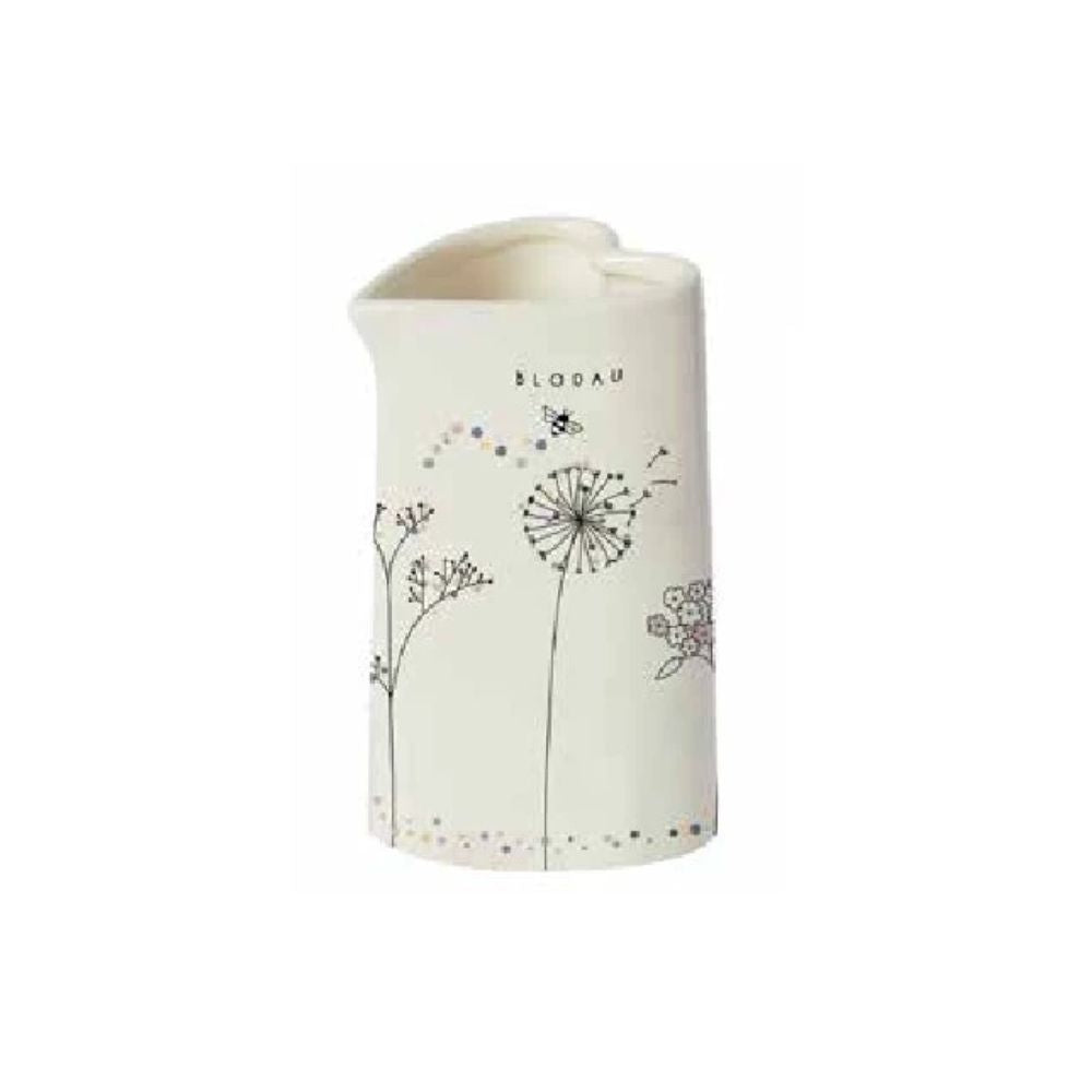 Belly Button Small 'Blodau' Heart Shaped Vase Wildflowers