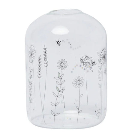 Belly Button Wildflowers Glass Bud Vase - Old Railway Line Garden Centre