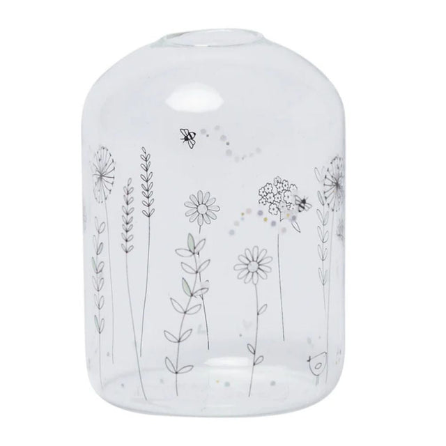 Belly Button Wildflowers Glass Bud Vase - Old Railway Line Garden Centre