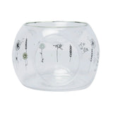 Belly Button Wildflowers Glass Wax Melt Burner