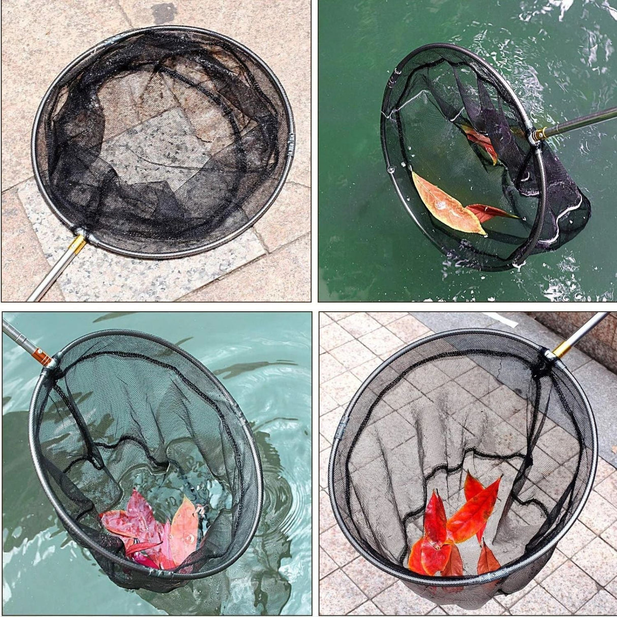 Bermuda 1.9m Extending Telescopic Pond Net with Long Handle for Cleaning - Old Railway Line Garden Centre
