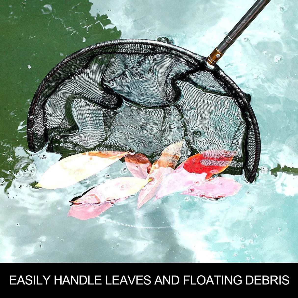 Bermuda 1.9m Extending Telescopic Pond Net with Long Handle for Cleaning - Old Railway Line Garden Centre