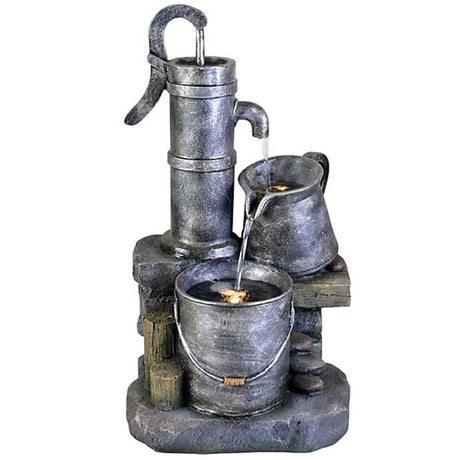 Bermuda 62cm Teresina Water Feature - Old Railway Line Garden Centre