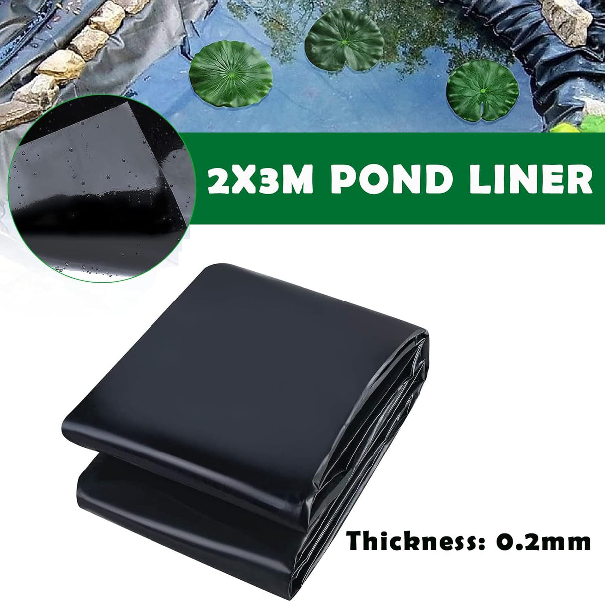 Betta 2M x 3M PVC Pond Liner - Old Railway Line Garden Centre