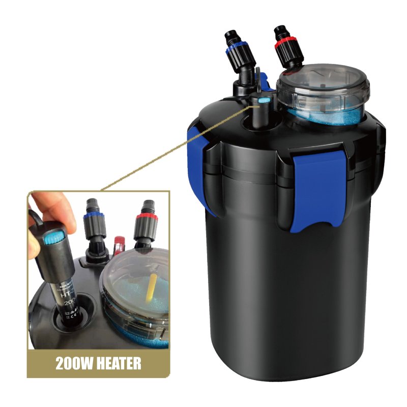 Betta Choice 200w Thermo Flow Canister Filter 1050