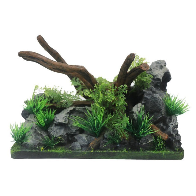 Betta Choice 28cm Rock & Wood Aquascape Piece - Old Railway Line Garden Centre
