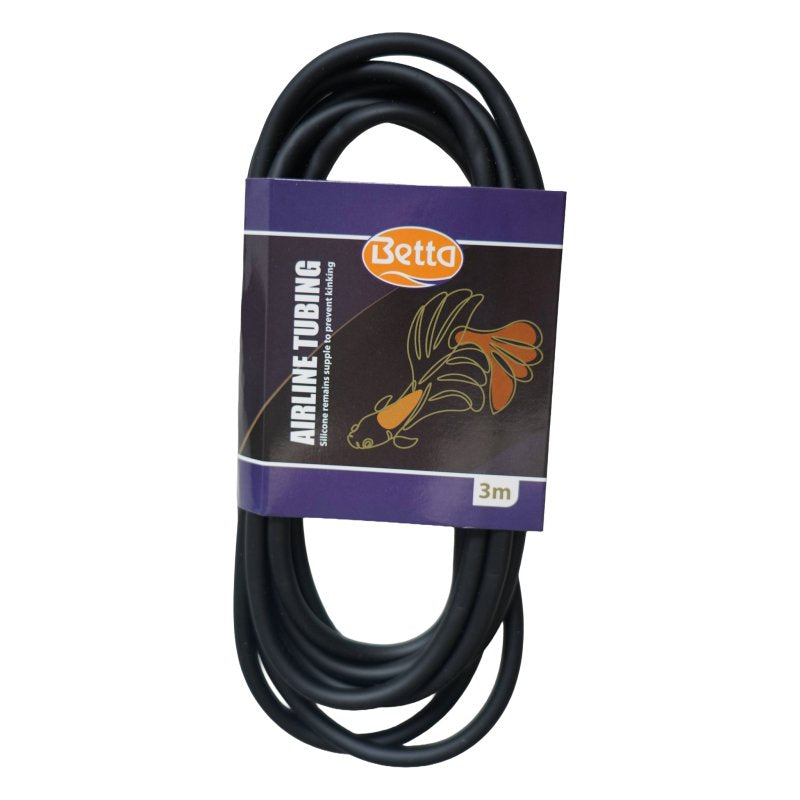 Betta Choice 3m Black Airline Tubing