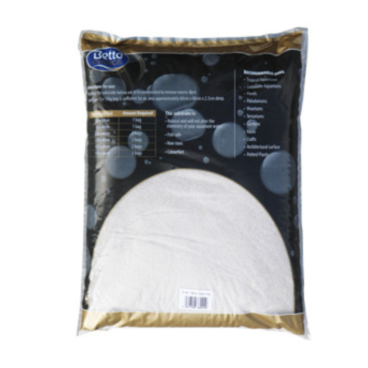 Betta Choice 5kg Snow Sand - Old Railway Line Garden Centre