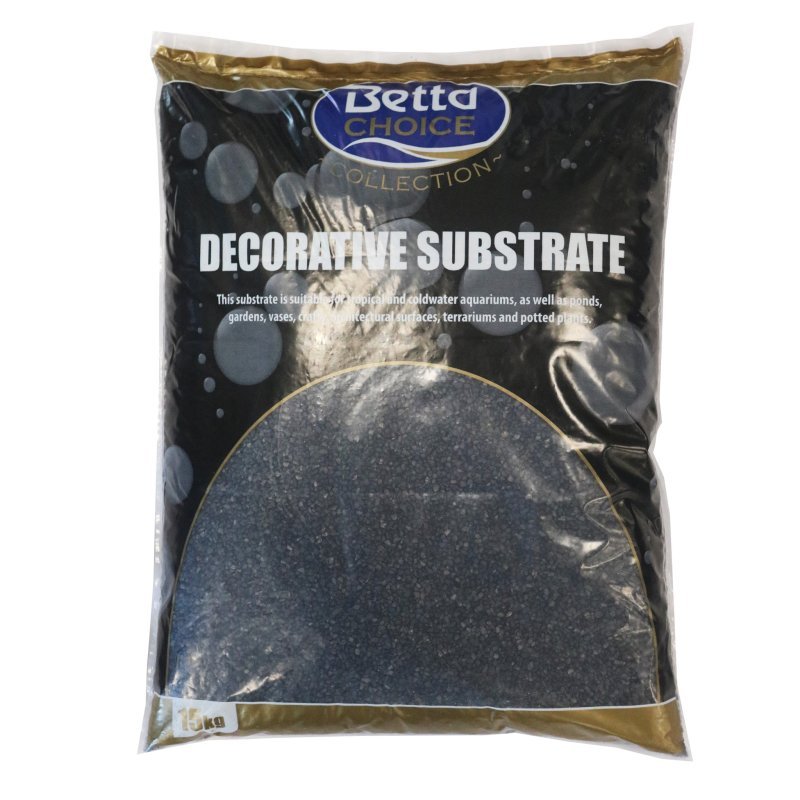 Betta Choice Black Gravel 15kg - Old Railway Line Garden Centre
