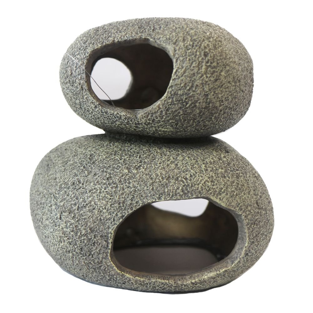 Betta Double Boulder Aquarium Decoration - Old Railway Line Garden Centre