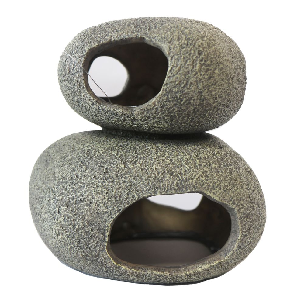 Betta Double Boulder Aquarium Decoration