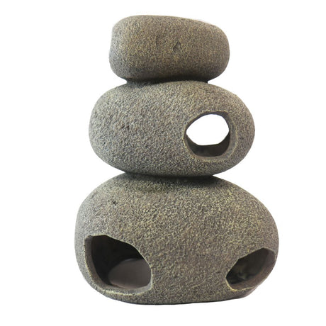 Betta 25cm Triple Boulder Stack Aquarium Decoration