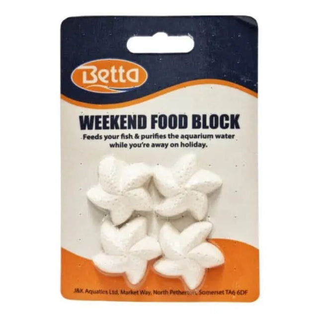 Betta Weekend Fish Food Blocks - Old Railway Line Garden Centre