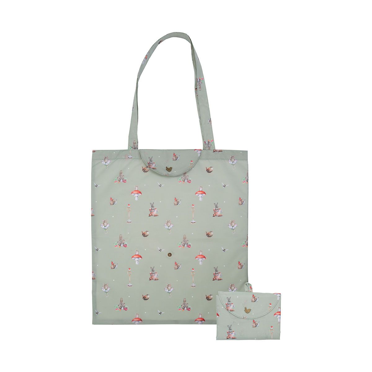Wrendale 43cm 'Garden Friends' Animal Foldable Shopping Bag