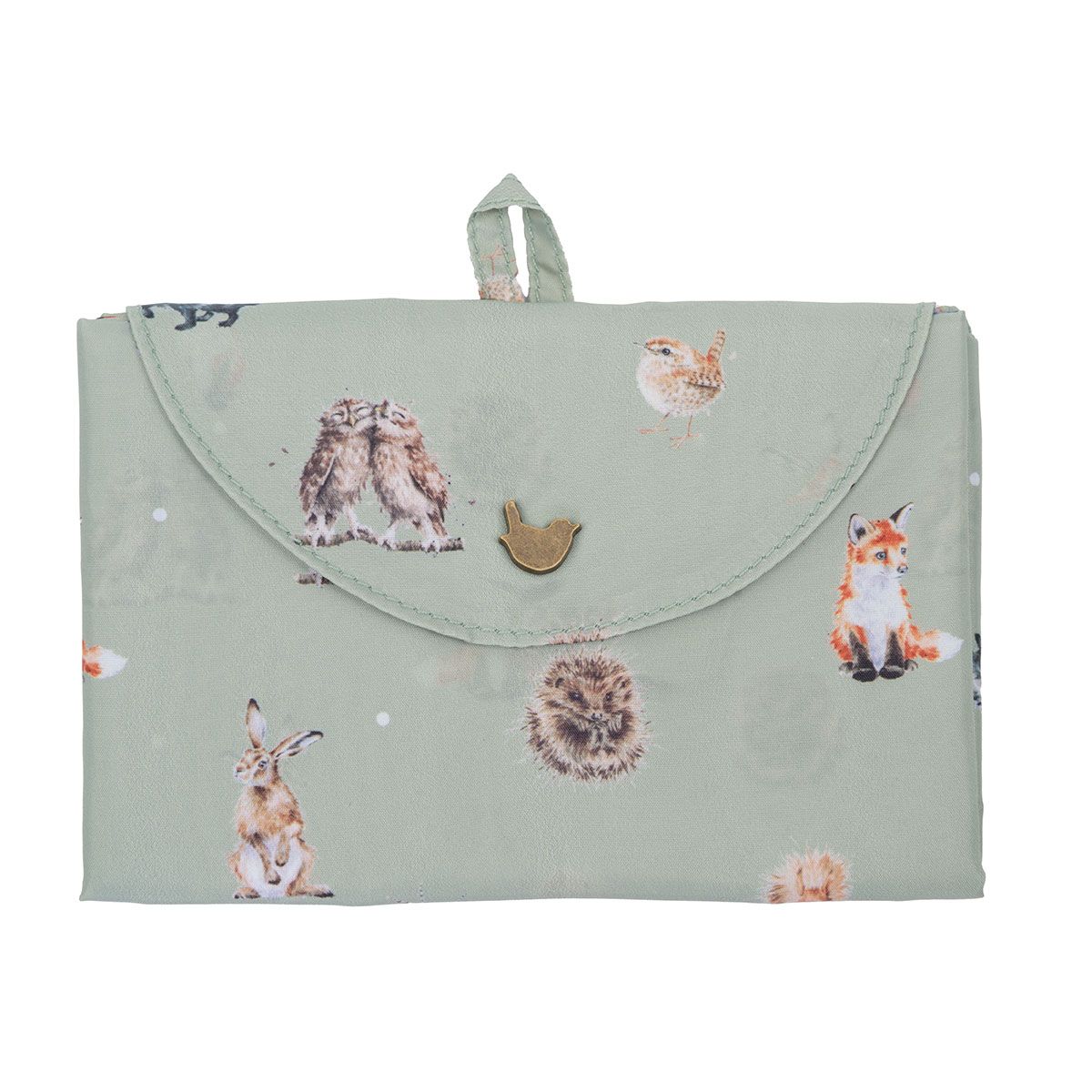 Wrendale 43cm 'Woodlanders' Woodland animal Foldable Shopping Bag
