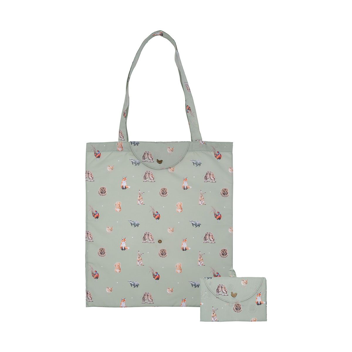 Wrendale 43cm 'Woodlanders' Woodland animal Foldable Shopping Bag