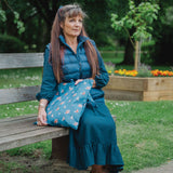 Wrendale 43cm 'Born to be Wild' fox Foldable Shopping Bag