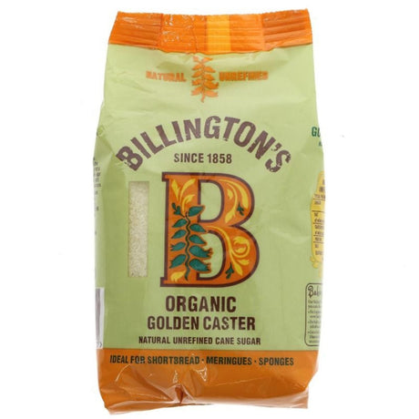 Billingtons 500g Organic Caster Sugar - Old Railway Line Garden Centre