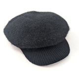 Black Ginger Baker Boy Hat - Black