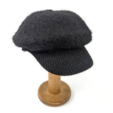 Black Ginger Baker Boy Hat - Black