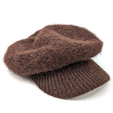 Black Ginger Baker Boy Hat - Chocolate Brown