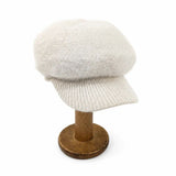 Black Ginger Baker Boy Hat - Cream