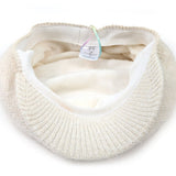 Black Ginger Baker Boy Hat - Cream