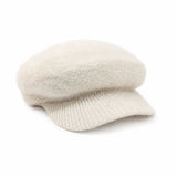 Black Ginger Baker Boy Hat - Cream