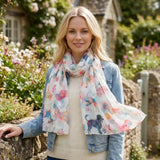 Black Ginger Floral Dogs Scarf (70x180cm) - Exclusive Design