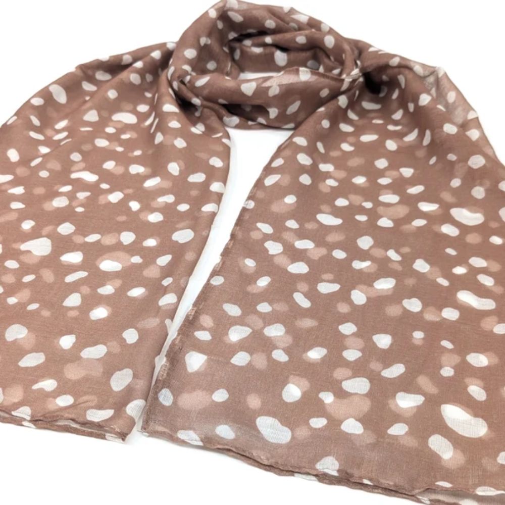 Black Ginger Oh Deer Scarf (70x180cm) - Exclusive Design