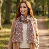 Black Ginger Oh Deer Scarf (70x180cm) - Exclusive Design