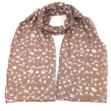 Black Ginger Oh Deer Scarf (70x180cm) - Exclusive Design