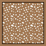Black Ginger Oh Deer Silk Feel Square Scarf (70x70cm) - Exclusive Design