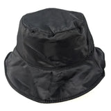 Black Ginger Showerproof Hat with Faux Fur Lining - Deer Print