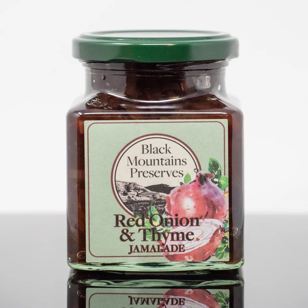 Black Mountain Preserves 280g Red Onion & Thyme Jamalade - Old Railway Line Garden Centre