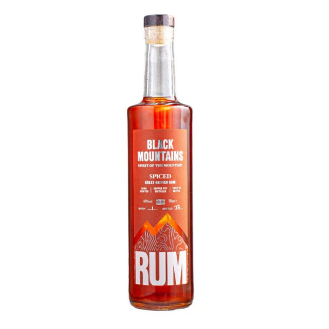 Black Mountains Botanicals 70cl Spiced Rum - Old Railway Line Garden Centre