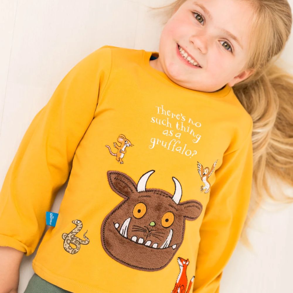 Blade & Rose Yellow Gruffalo Adventure Top 2-3 Years