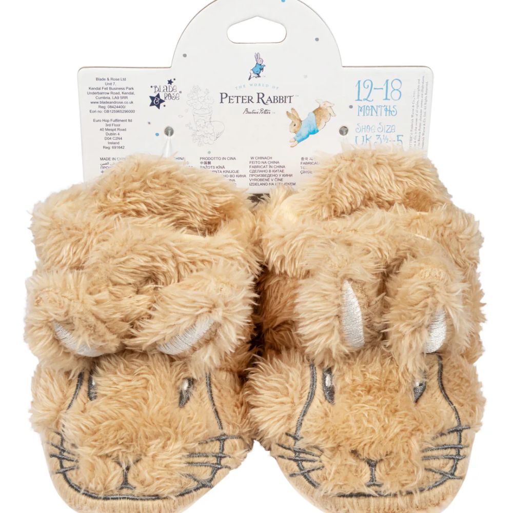 Blade & Rose Peter Rabbit Fluffy Booties 6-12 Months