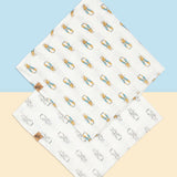 Blade & Rose Peter Rabbit Neutral Muslin Square (Pack of 2)
