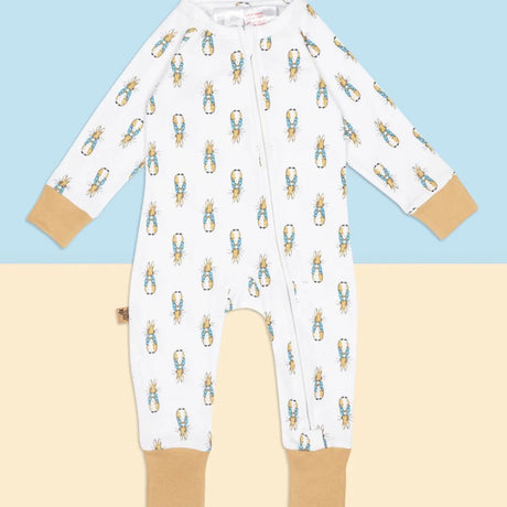 Blade & Rose Peter Rabbit Neutral Romper Playsuit 18-24 Months - Old Railway Line Garden Centre