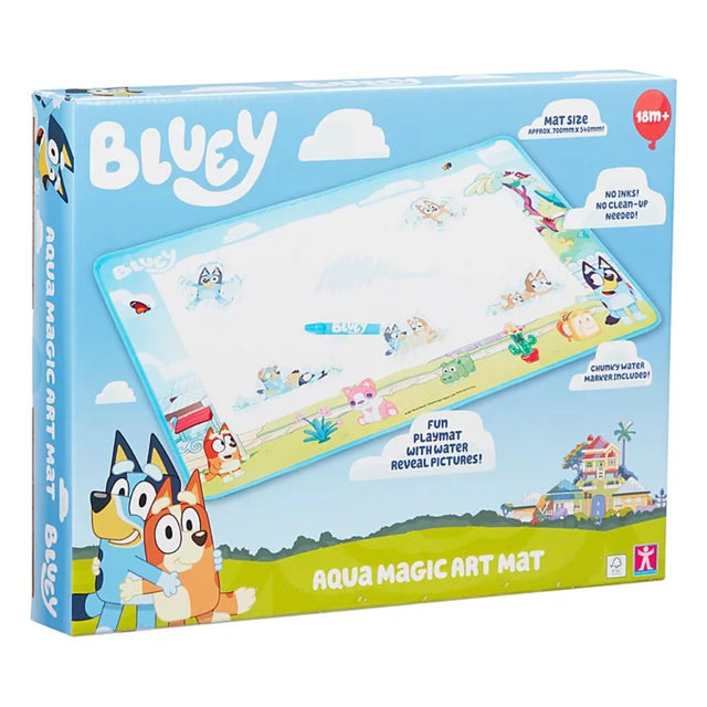 Bluey Aquamagic Art Mat - Old Railway Line Garden Centre
