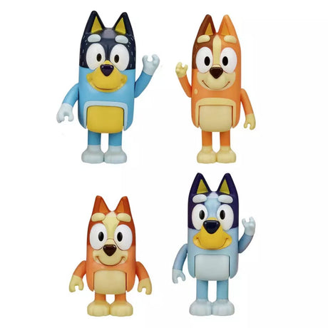 Bluey Family Four Figure Pack - Old Railway Line Garden Centre