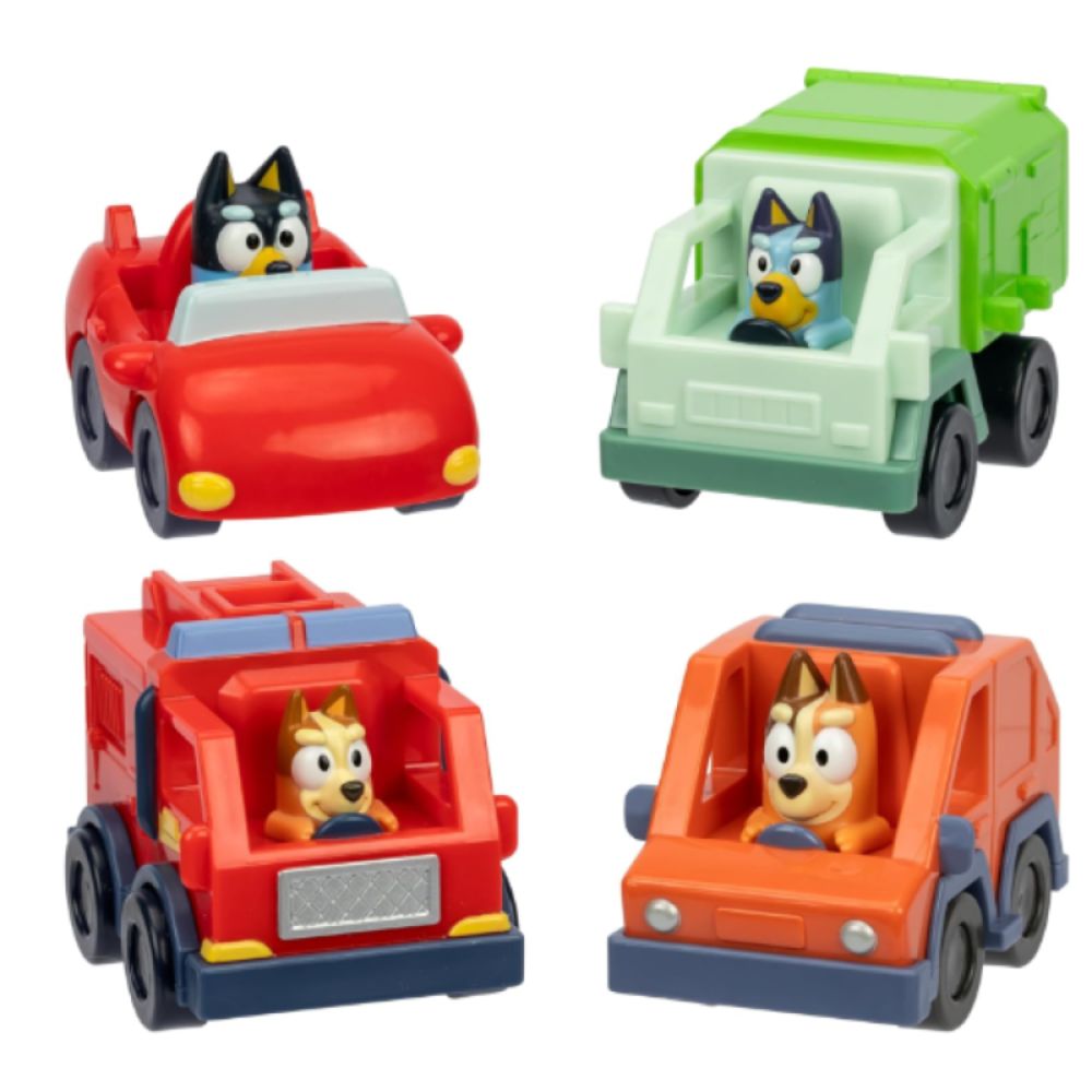 Bluey S12 Mini Racers (Assorted)