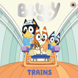 Bluey Trains Paperback Children's Book