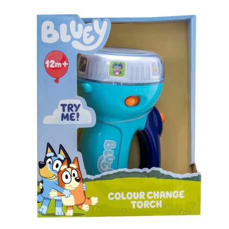 Bluey's Colour Change Light & Sound Torch - Old Railway Line Garden Centre