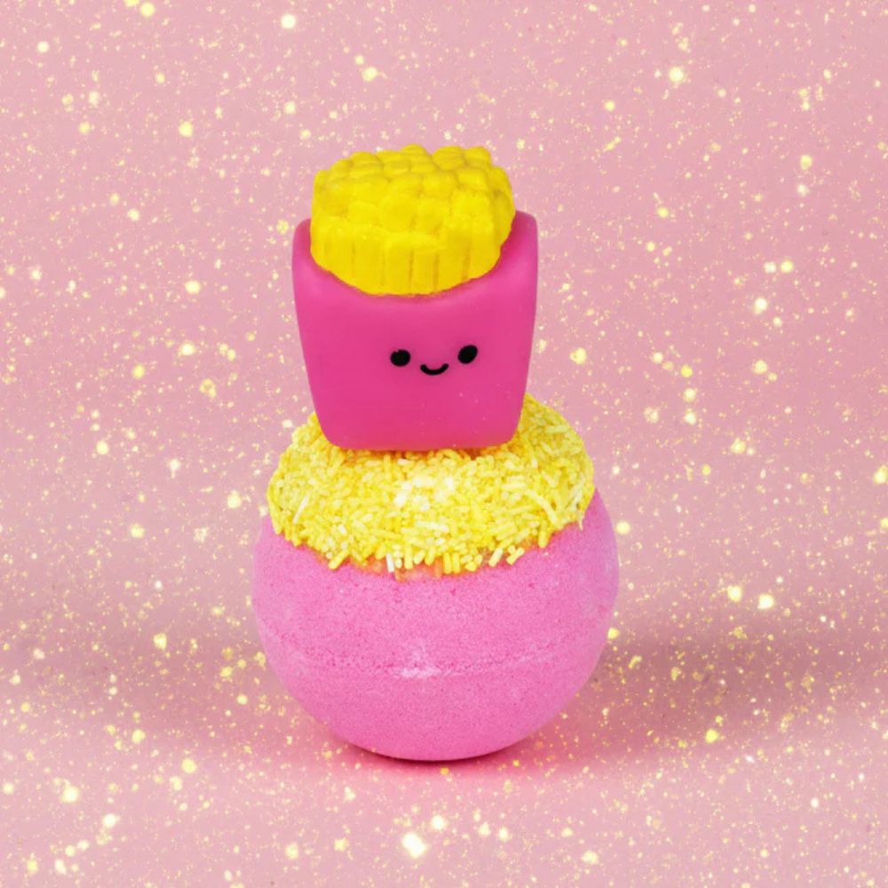 Bomb Cosmetics Fizzy Fries Bath Blaster - Old Railway Line Garden Centre