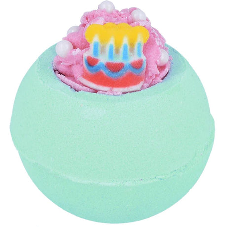 Bomb Cosmetics Happy Bath-day Bath Blaster - Old Railway Line Garden Centre