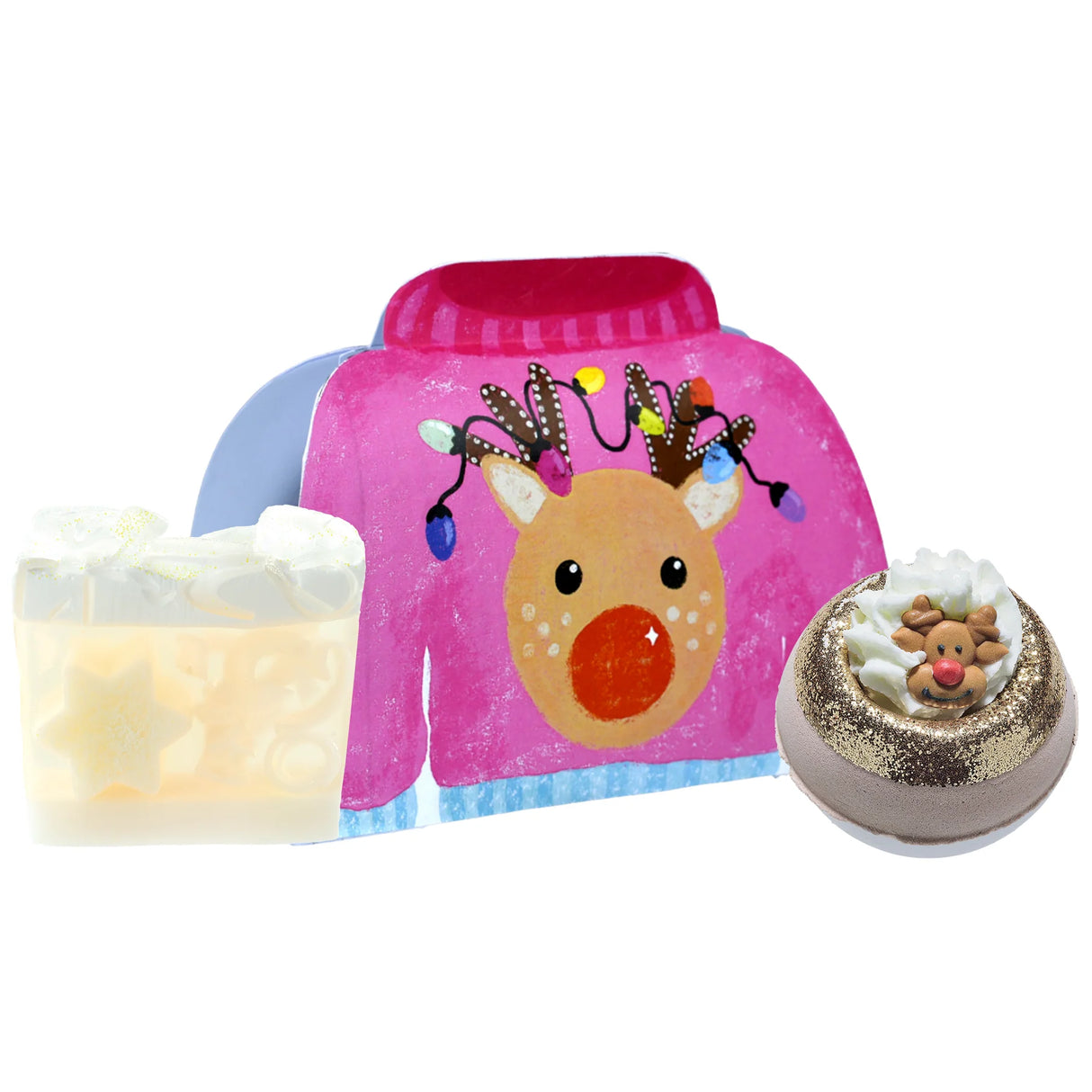 Bomb Cosmetics Prancer & Dancer Jumper Gift Pack