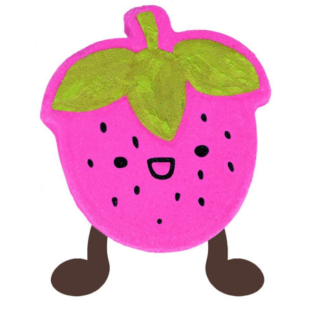 Bomb Cosmetics Sammy the Strawberry Fizzy Rascal - Old Railway Line Garden Centre