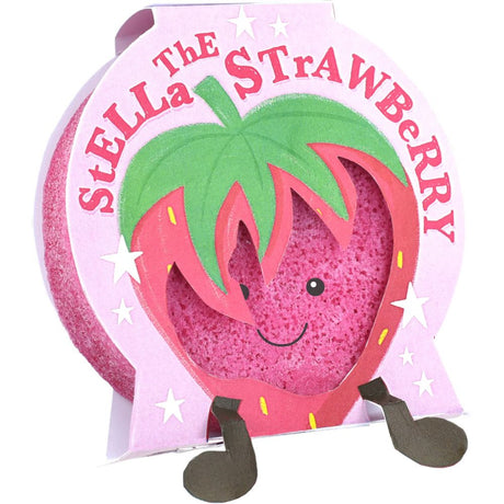 Bomb Cosmetics Stella the Strawberry Buddy Buffer - Old Railway Line Garden Centre